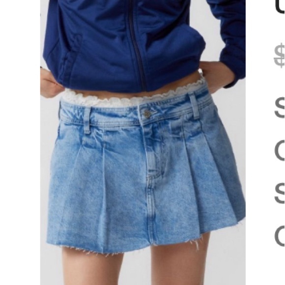 Urban Outfitters Denim Skort - Picture 2 of 4